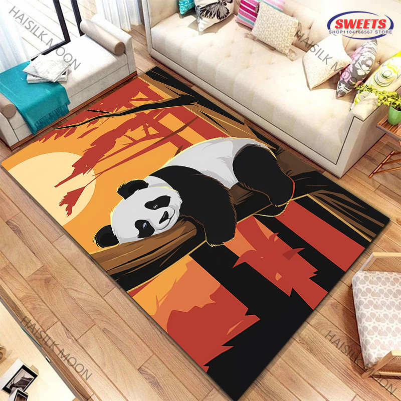 Commercial Printing Options - 3D Painted Style Cute Panda Printed