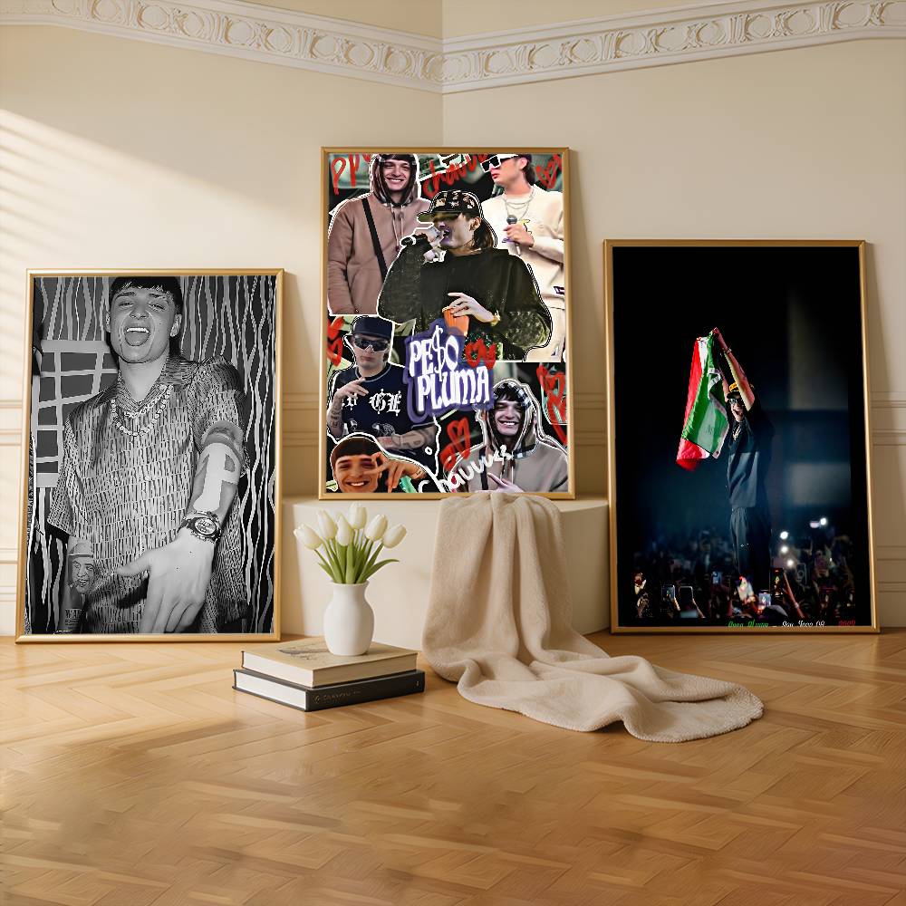 Commercial Wall Printing - Mexico Peso Pluma Rapper Premium Self