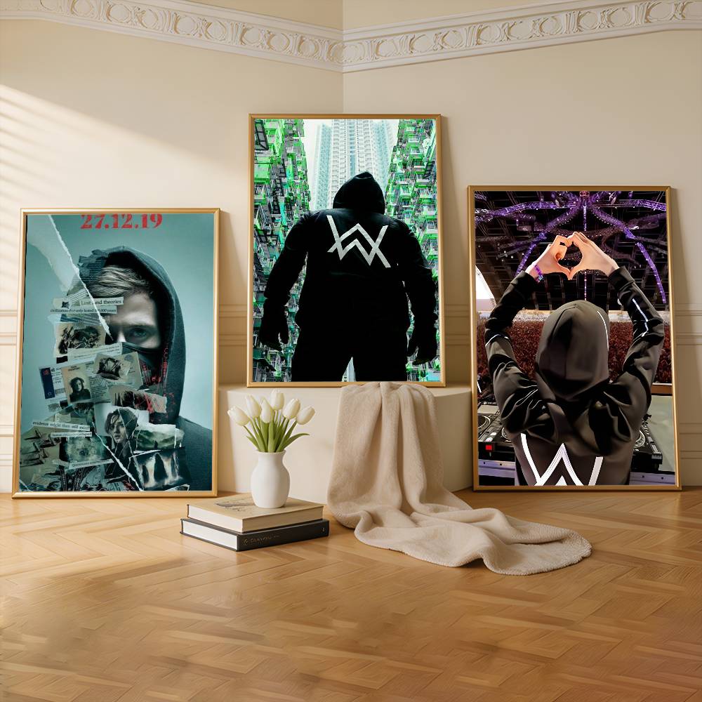 Commercial Wall Printing - Popular Singer Edm Rave Dj A-Alan