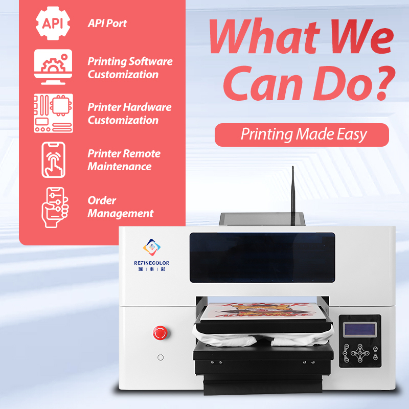 Commercial Printing Network - Refinecolor intelligent DTG desktop T-shirt printer