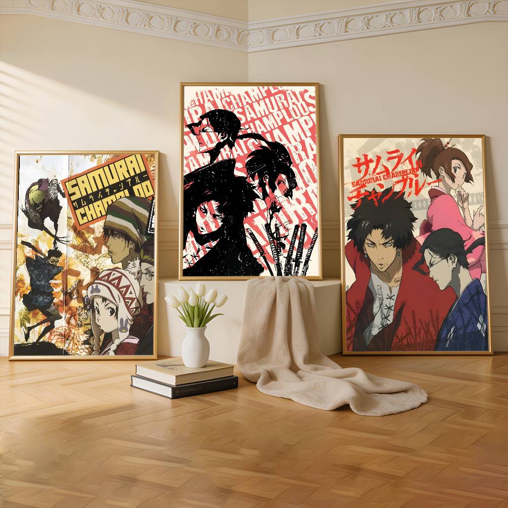 Commercial Wall Printing - Anime S-Samurai C-Champloo Premium Self Adhesive
