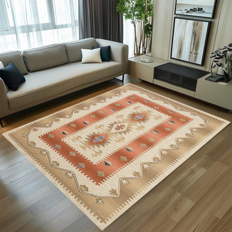 Wholesale Commercial Printing - Nordic Colorful Geometric Modern Area Rug,