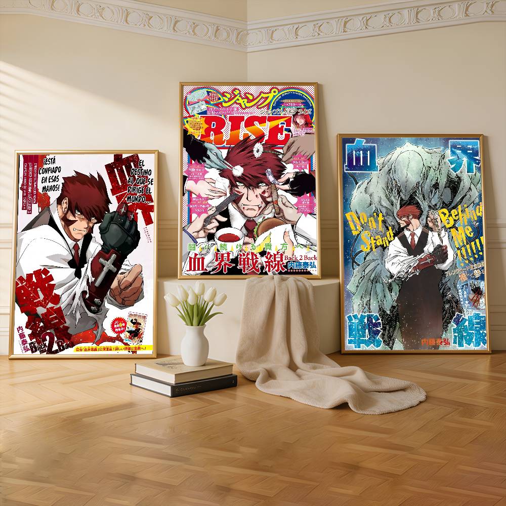 Commercial Wall Printing - Anime B-Blood Blockade B-Battlefront Cool Premium