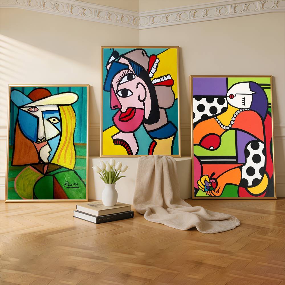 Picasso Abstract Art Premium S - مراجعة Commercial Wall Printing وسعره