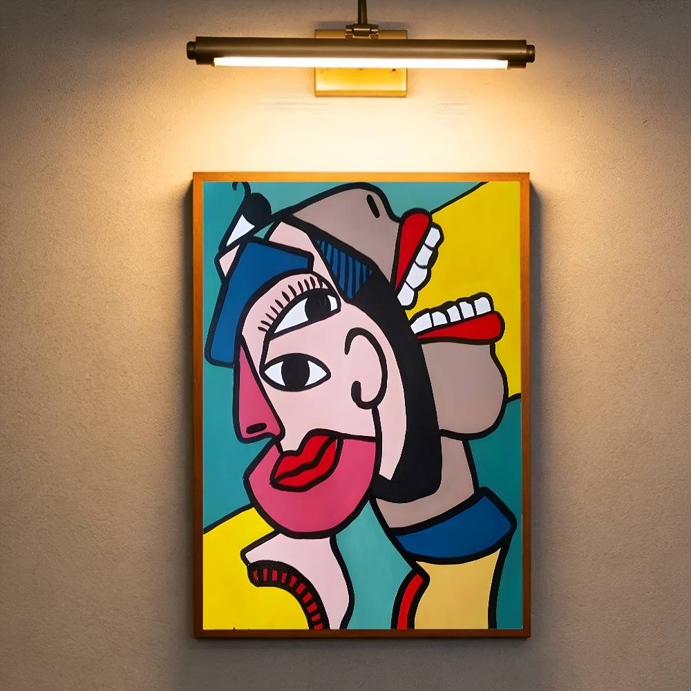Picasso Abstract Art Premium S - مراجعة Commercial Wall Printing وسعره