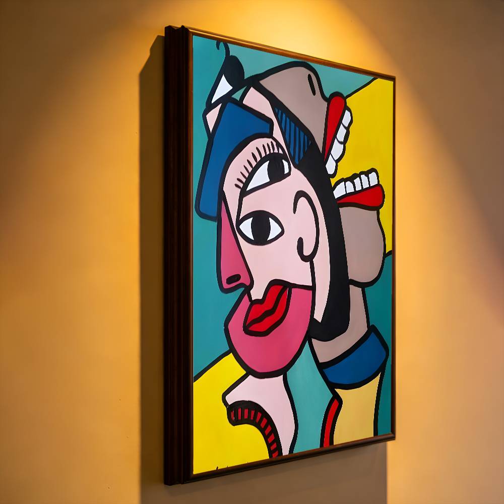 Picasso Abstract Art Premium S - مراجعة Commercial Wall Printing وسعره