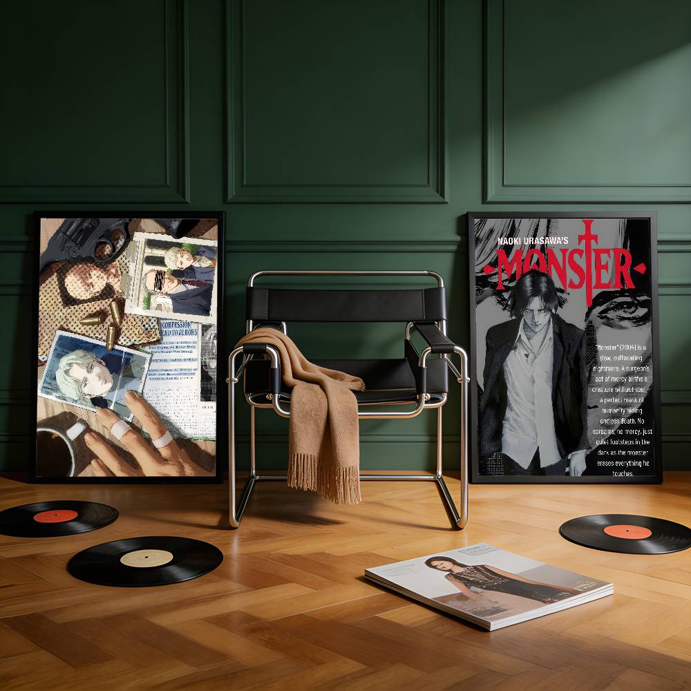 M-Monster De Naoki Urasawa Pre - مراجعة Commercial Wall Printing وسعره
