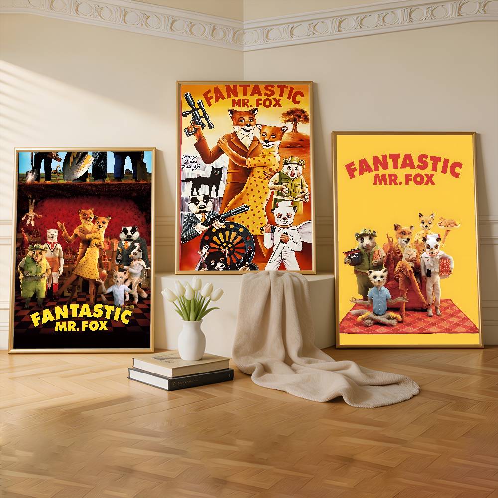 Movie F-Fantastic Mr Fox Premi - مراجعة Commercial Wall Printing وسعره