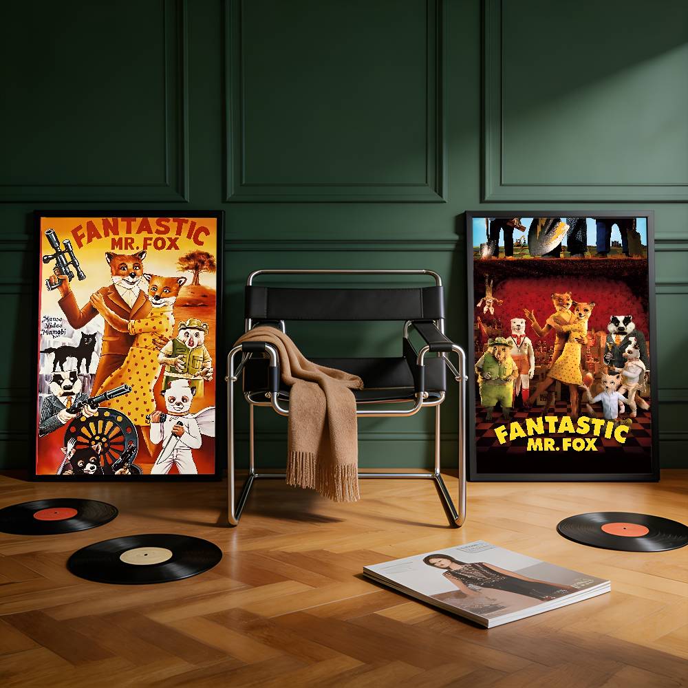 Movie F-Fantastic Mr Fox Premi - مراجعة Commercial Wall Printing وسعره