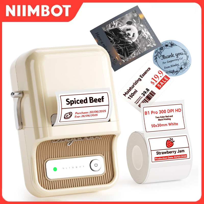 Niimbot B21 Pro 300DPI Portabl - مراجعة Commercial Printing Network وسعره