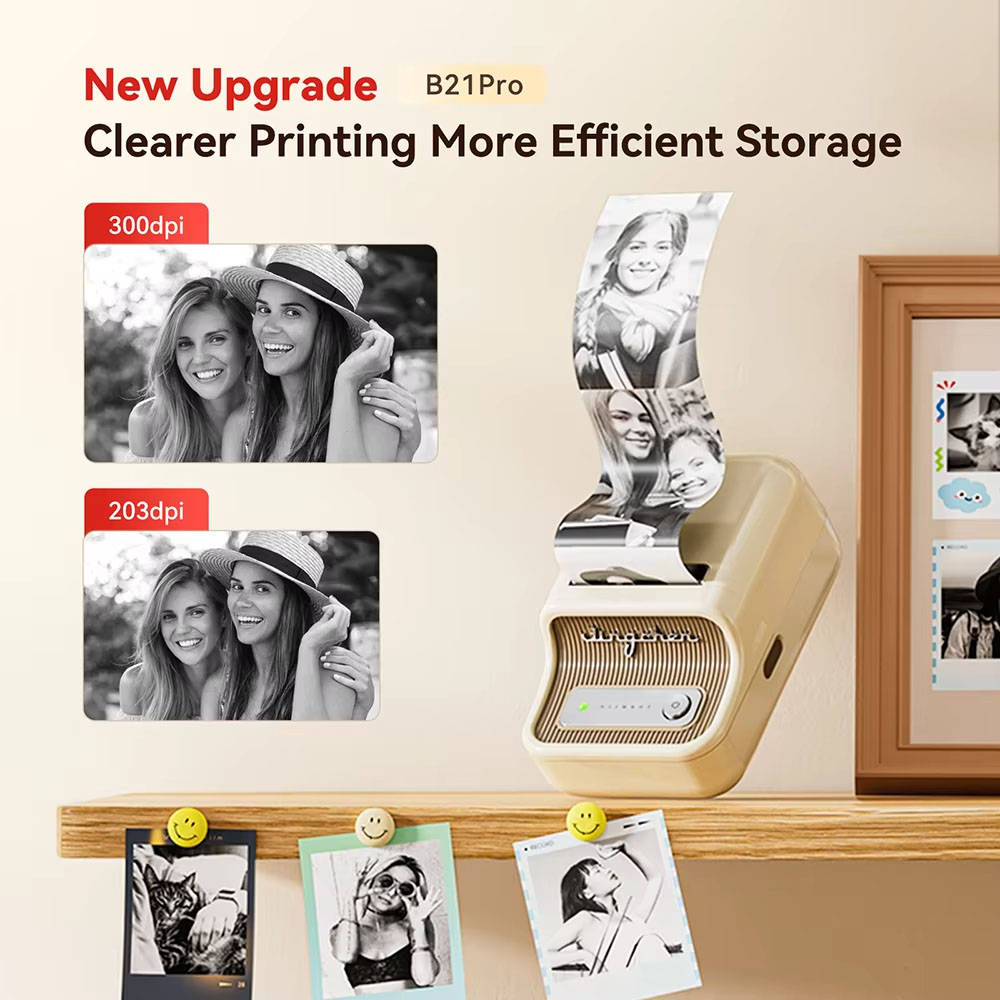 Niimbot B21 Pro 300DPI Portabl - مراجعة Commercial Printing Network وسعره