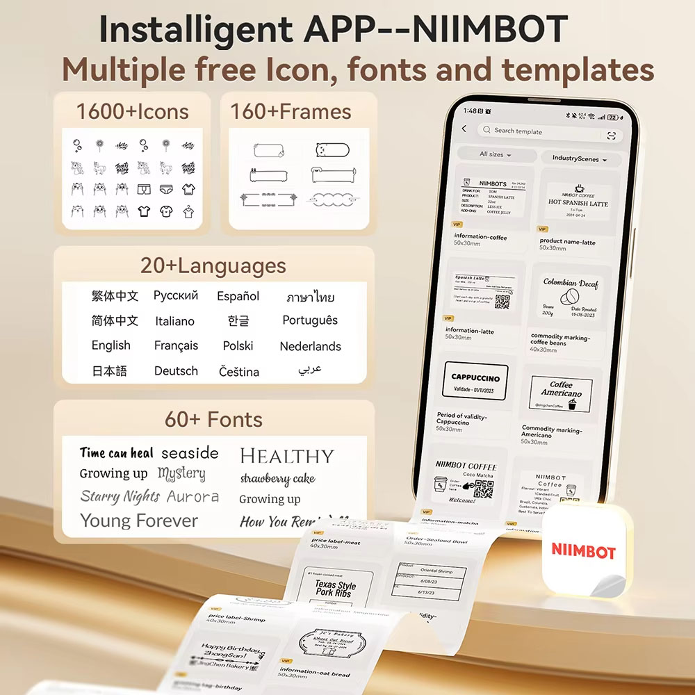 Niimbot B21 Pro 300DPI Portabl - مراجعة Commercial Printing Network وسعره