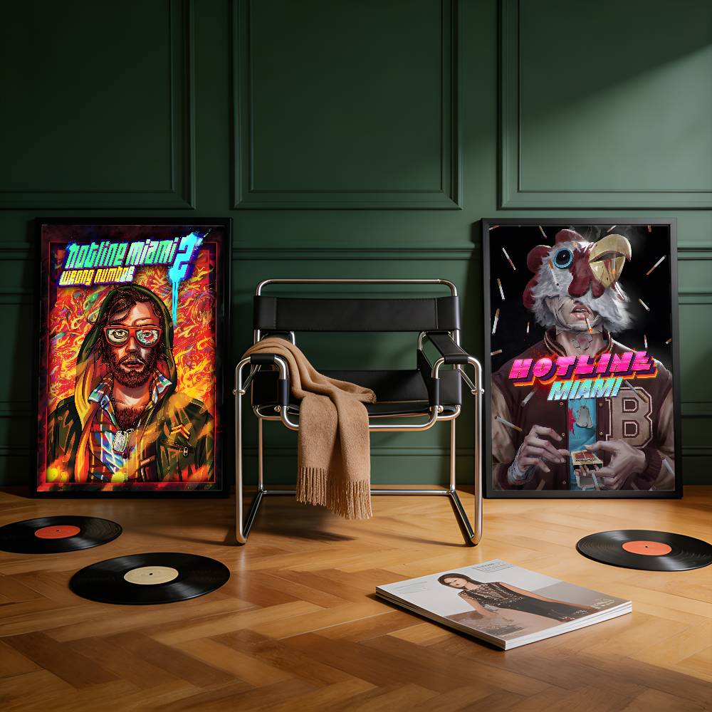 Game H-Hotline Miami Premium S - مراجعة Commercial Printing Miami وسعره