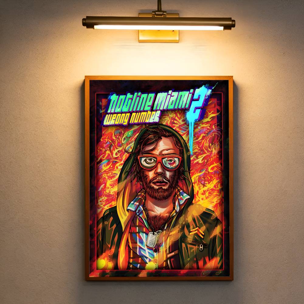 Game H-Hotline Miami Premium S - مراجعة Commercial Printing Miami وسعره