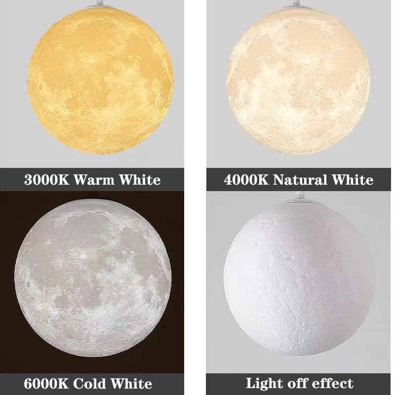 Creative 3D printed moon chand - مراجعة Commercial Resin Printing وسعره