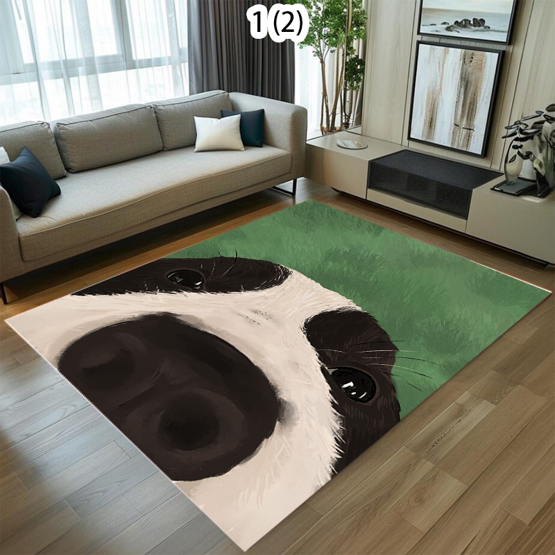 Area Rug Non-Slip Blue Backgro - مراجعة Wholesale Commercial Printing وسعره