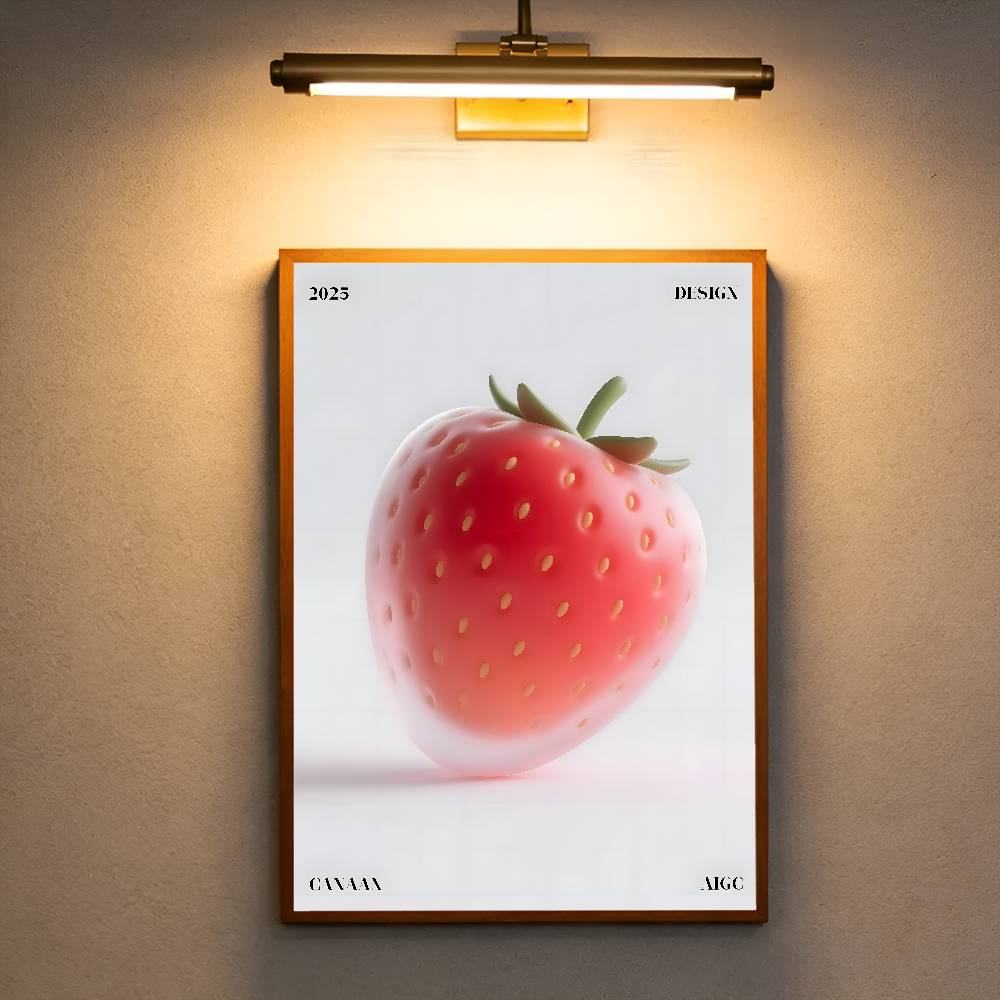 Creative Fruit Premium Self Ad - مراجعة Commercial Wall Printing وسعره
