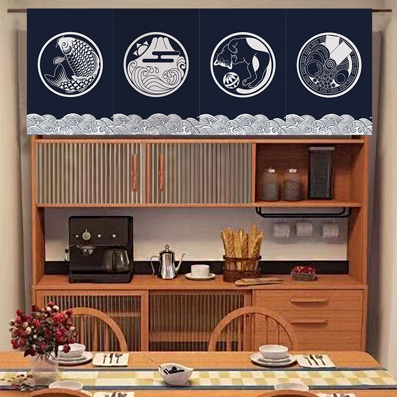 Japanese Short Curtain Decorat - مراجعة Commercial Printing Rates وسعره