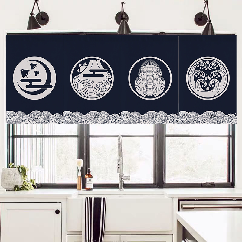 Japanese Short Curtain Decorat - مراجعة Commercial Printing Rates وسعره