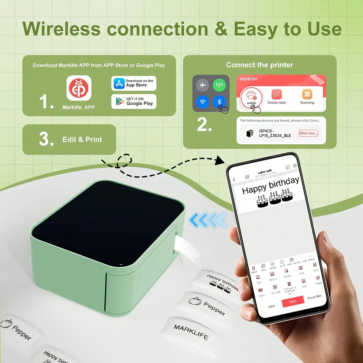 Marklife P15 Portable Printer  - مراجعة Commercial Printing Network وسعره