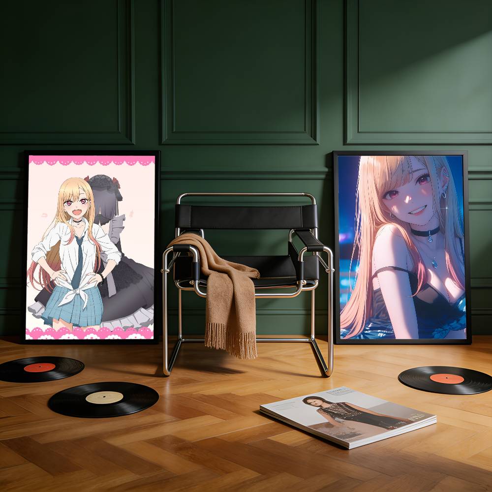 Cartoon Anime My Dress Up Darl - مراجعة Commercial Wall Printing وسعره