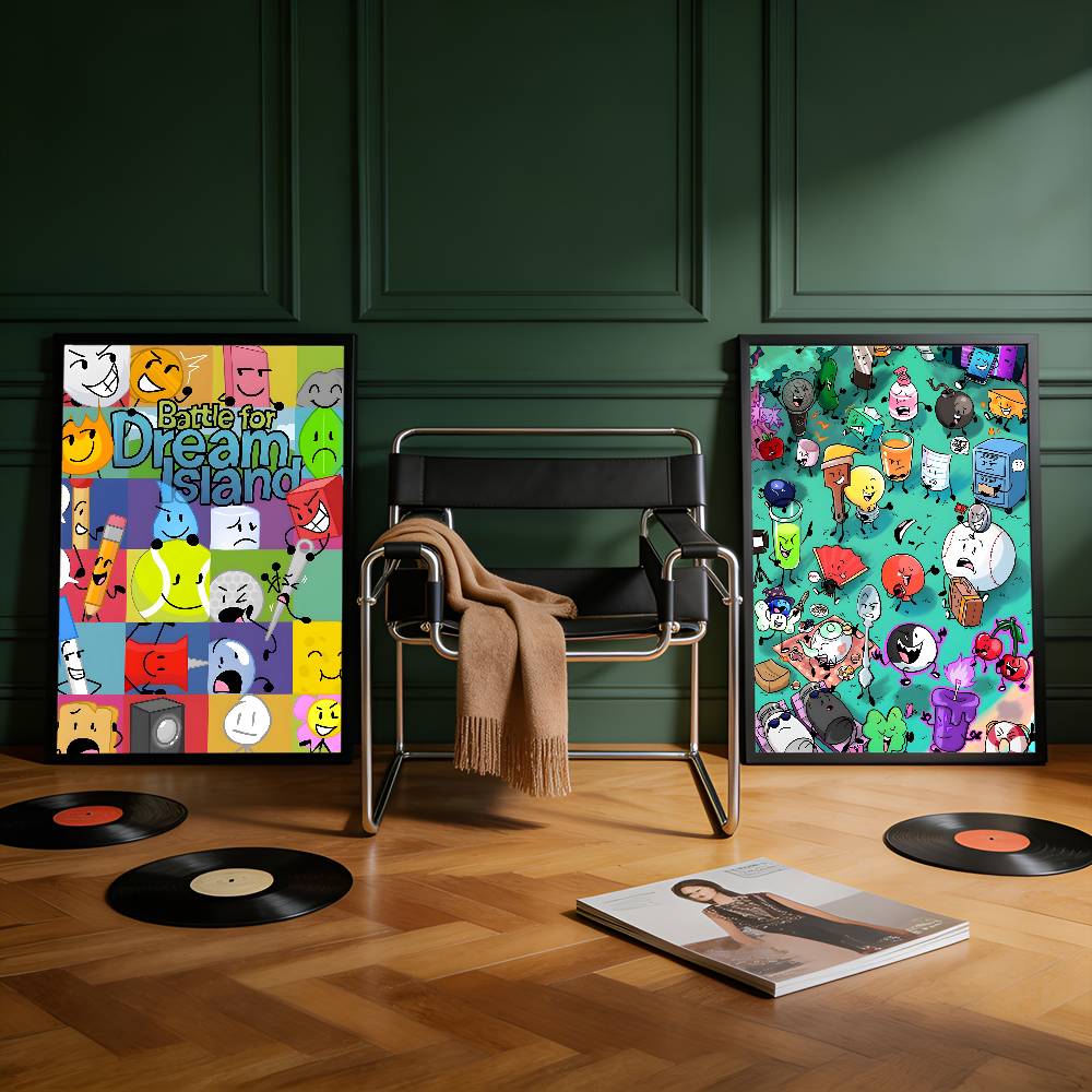 Bfdi B-Battle For Dream Island - مراجعة Commercial Wall Printing وسعره