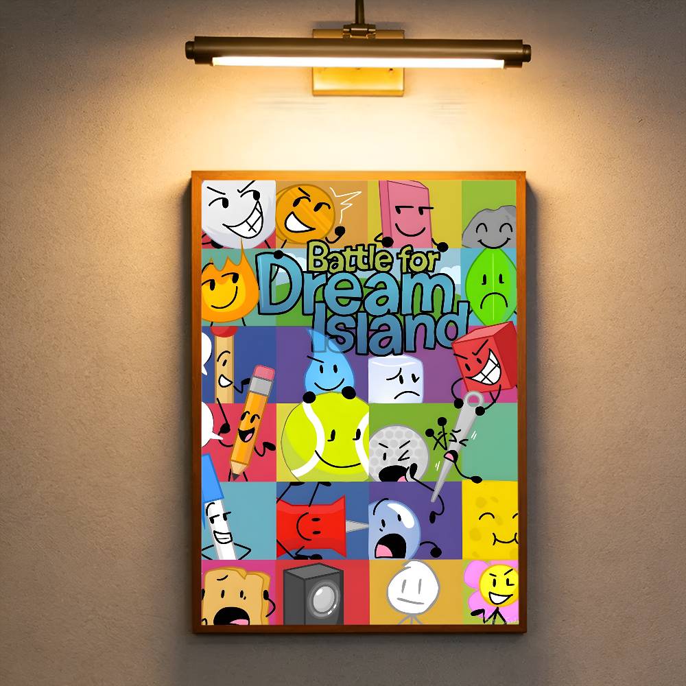Bfdi B-Battle For Dream Island - مراجعة Commercial Wall Printing وسعره
