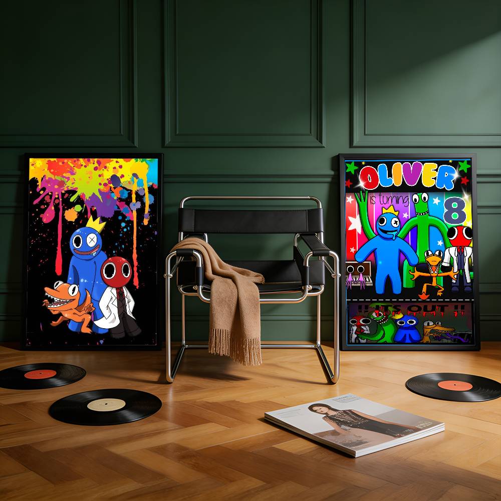 R-Rainbow Friends Toy Movie St - مراجعة Commercial Wall Printing وسعره