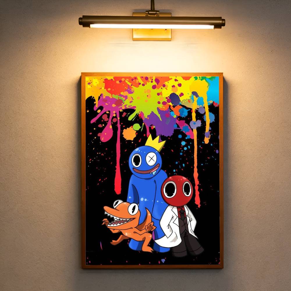 R-Rainbow Friends Toy Movie St - مراجعة Commercial Wall Printing وسعره
