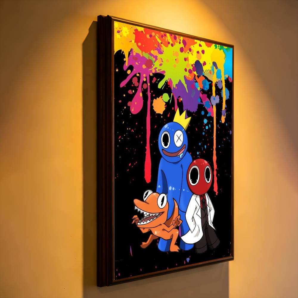 R-Rainbow Friends Toy Movie St - مراجعة Commercial Wall Printing وسعره