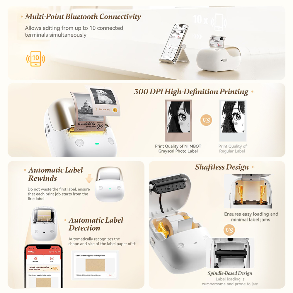 Niimbot B2Pro 300DPI Portable  - مراجعة Commercial Printing Network وسعره