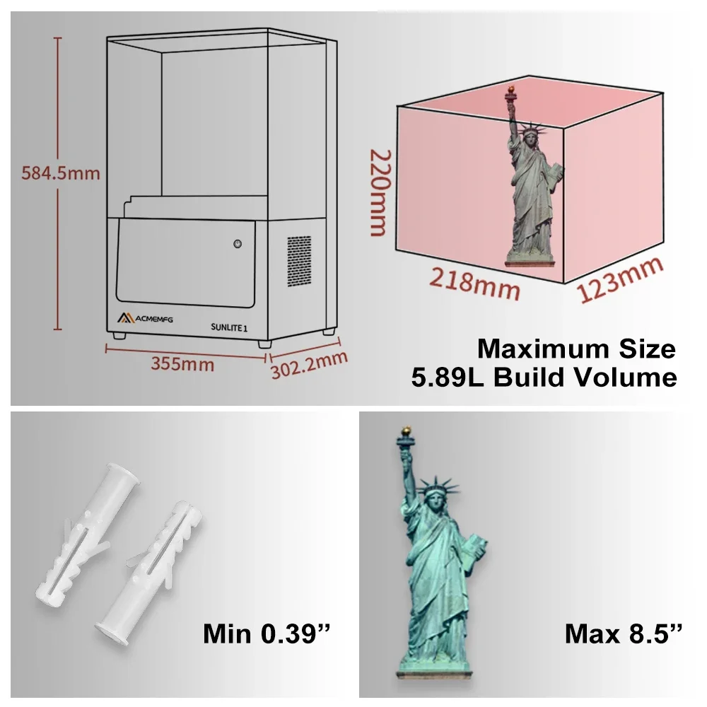 2025 Wholesale 3D Printer Acti - مراجعة Commercial Resin Printing وسعره
