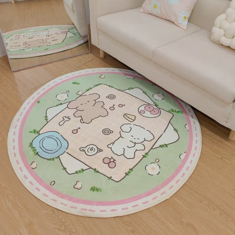 Cute Rabbit Bear Cake Print Ro - مراجعة Wholesale Commercial Printing وسعره