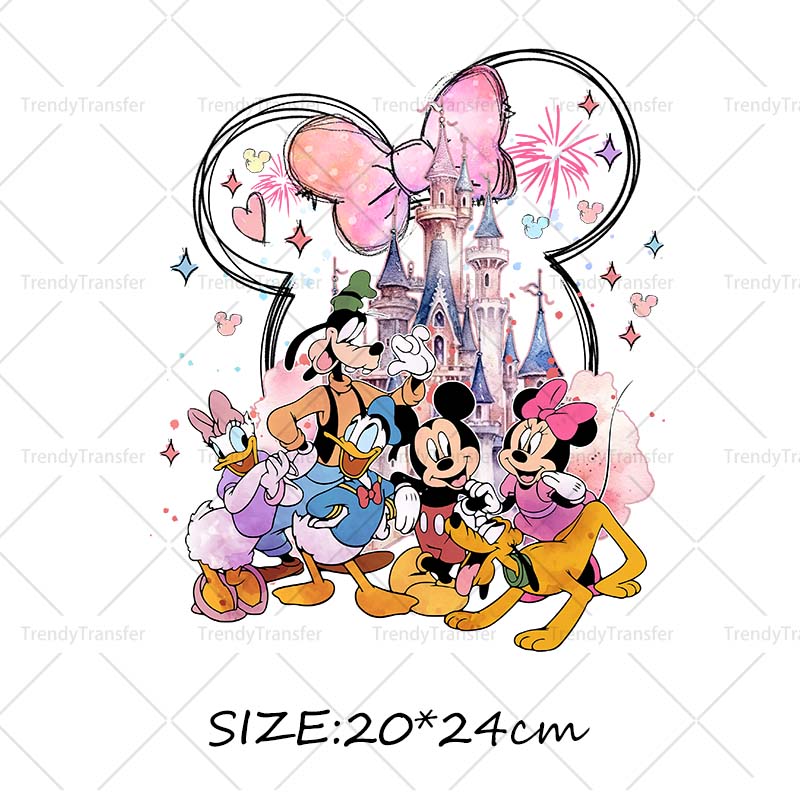 Watercolor Mickey Mouse Ear Ir - مراجعة Printable Heat Transfer Vinyl وسعره