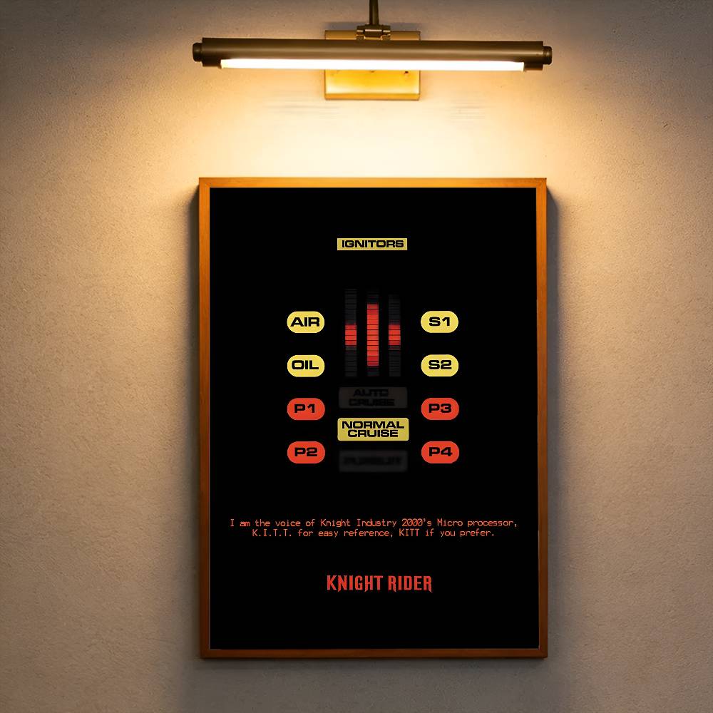 Cool K-Knight Rider Premium Se - مراجعة Commercial Wall Printing وسعره