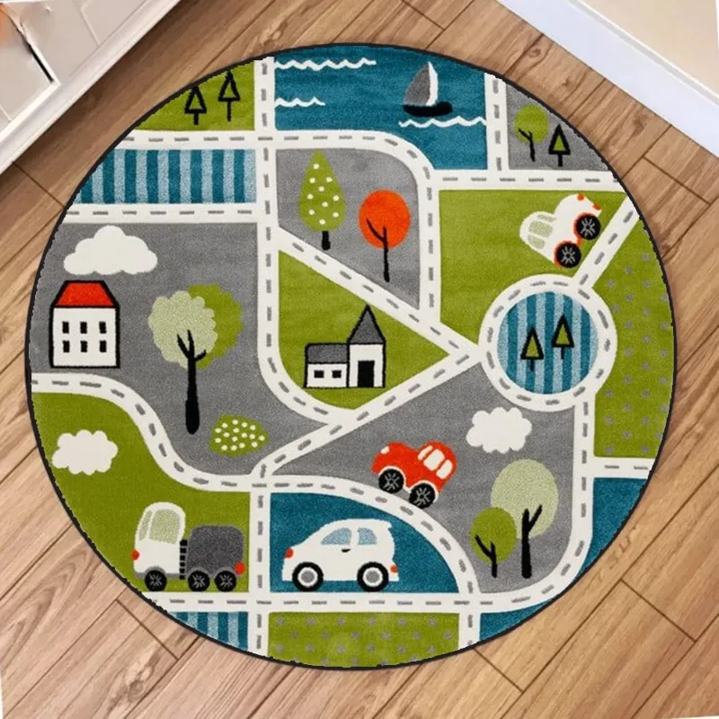 Train Track Map Circular Carpe - مراجعة Wholesale Commercial Printing وسعره