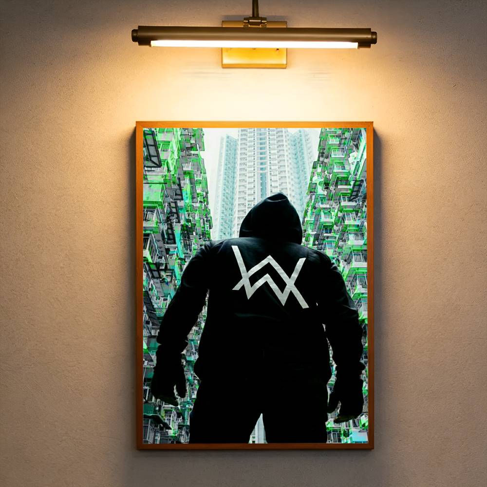 Popular Singer Edm Rave Dj A-A - مراجعة Commercial Wall Printing وسعره