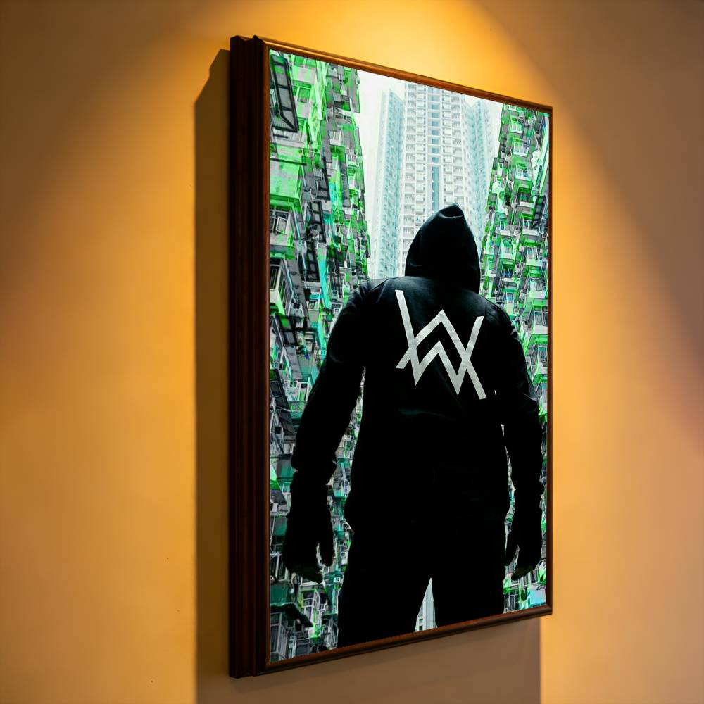 Popular Singer Edm Rave Dj A-A - مراجعة Commercial Wall Printing وسعره