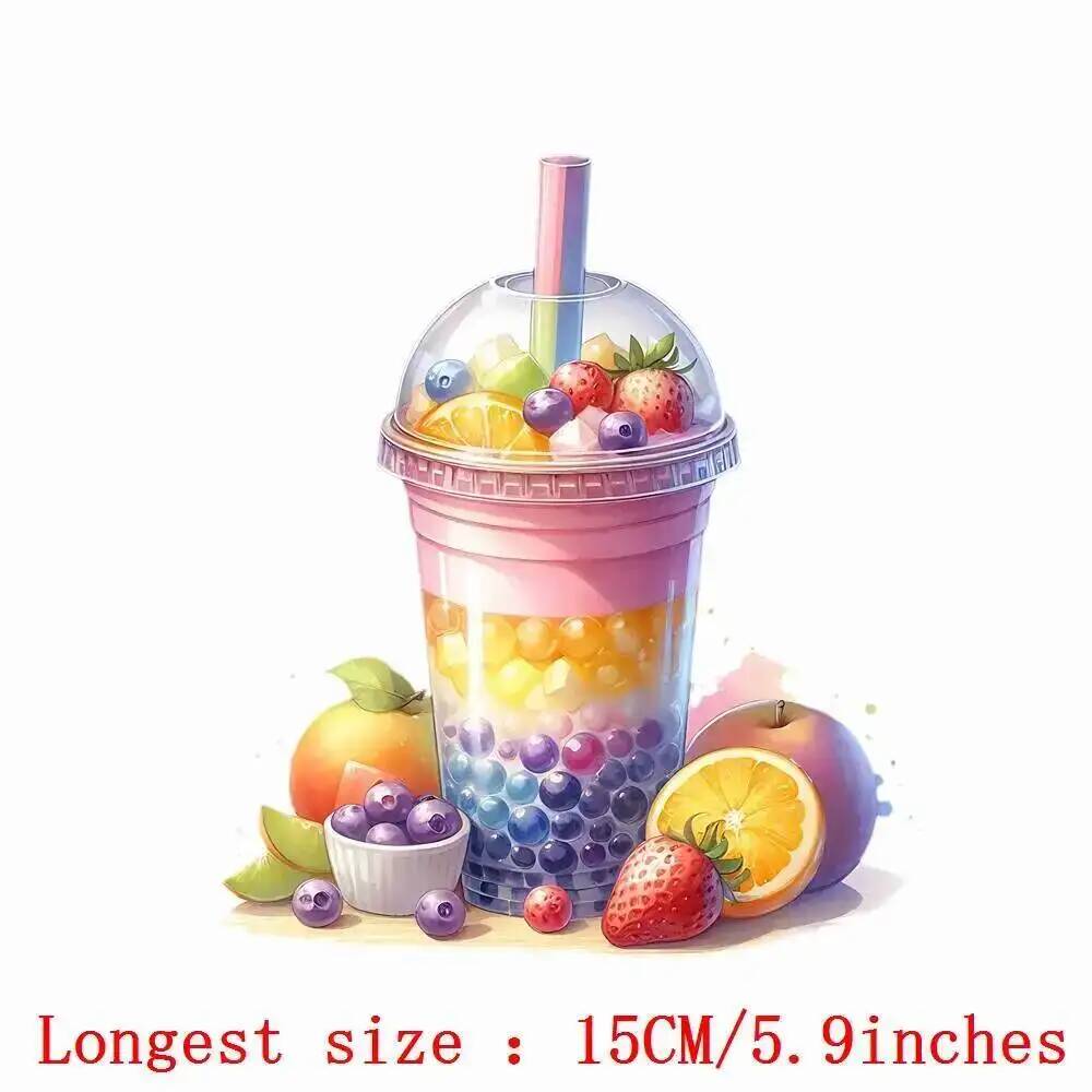 15cm Colorful Pearl Milk Tea F - مراجعة Printable Heat Transfer Vinyl وسعره