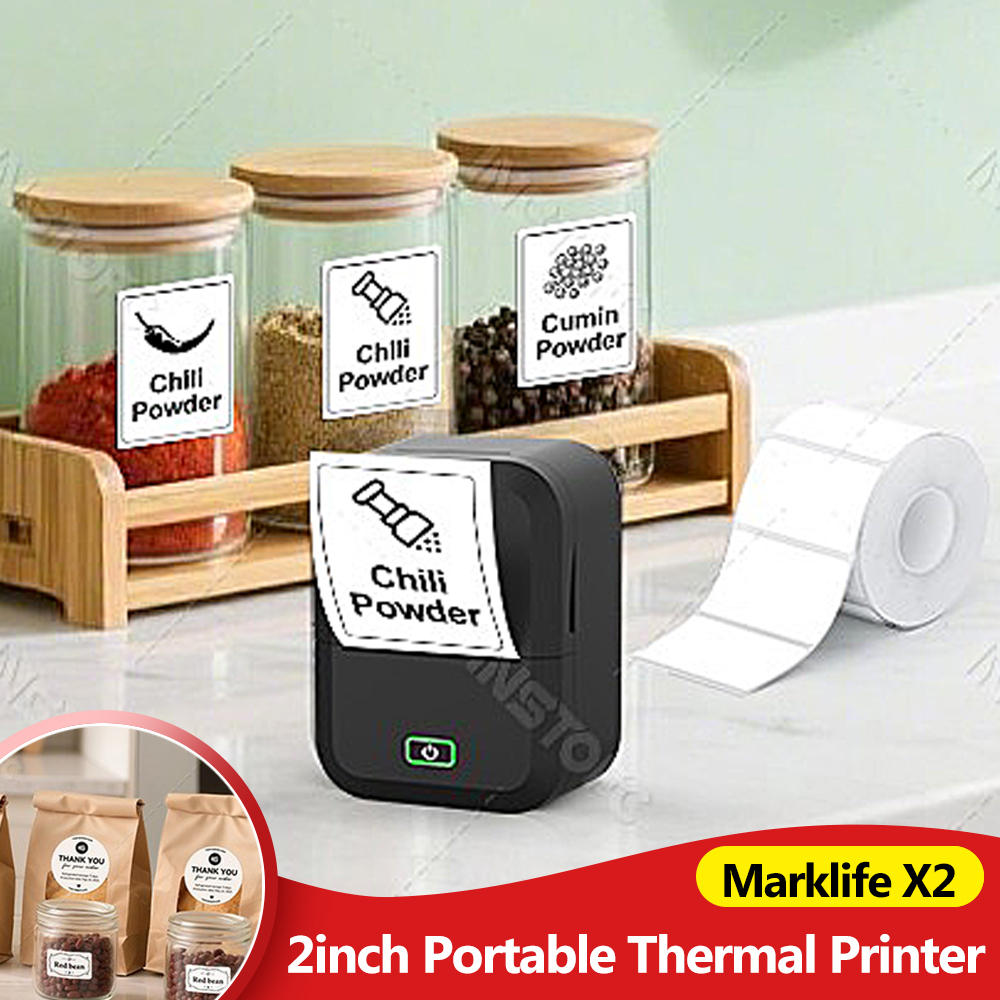 Marklife X2 Portable Thermal P - مراجعة Commercial Printing Network وسعره