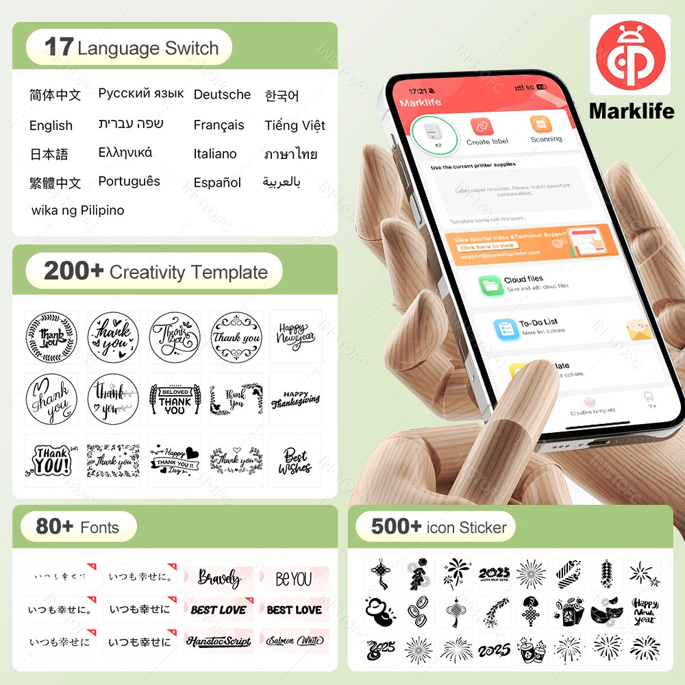 Marklife X2 Portable Thermal P - مراجعة Commercial Printing Network وسعره