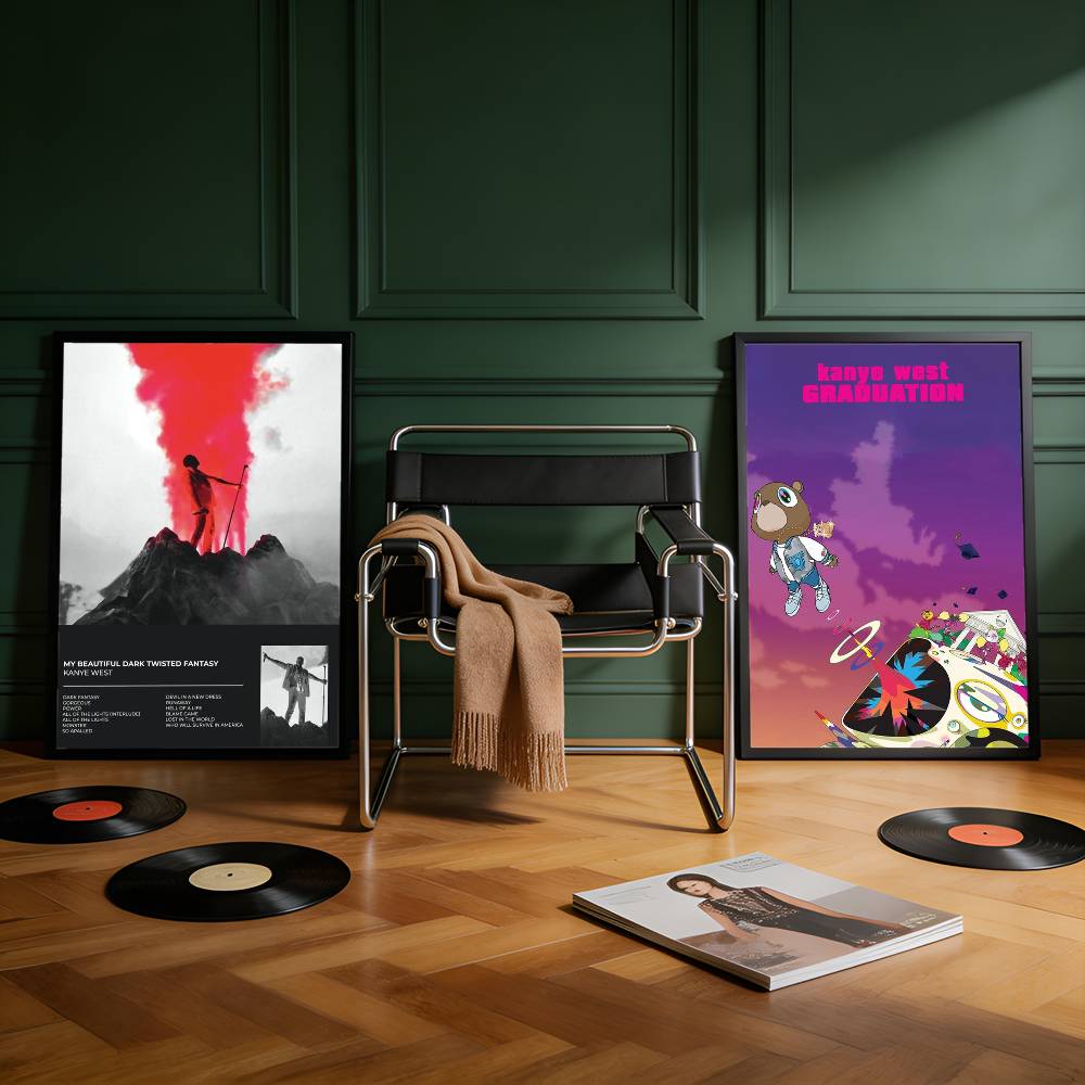 Singer K-Kanye West Yee Premiu - مراجعة Commercial Wall Printing وسعره