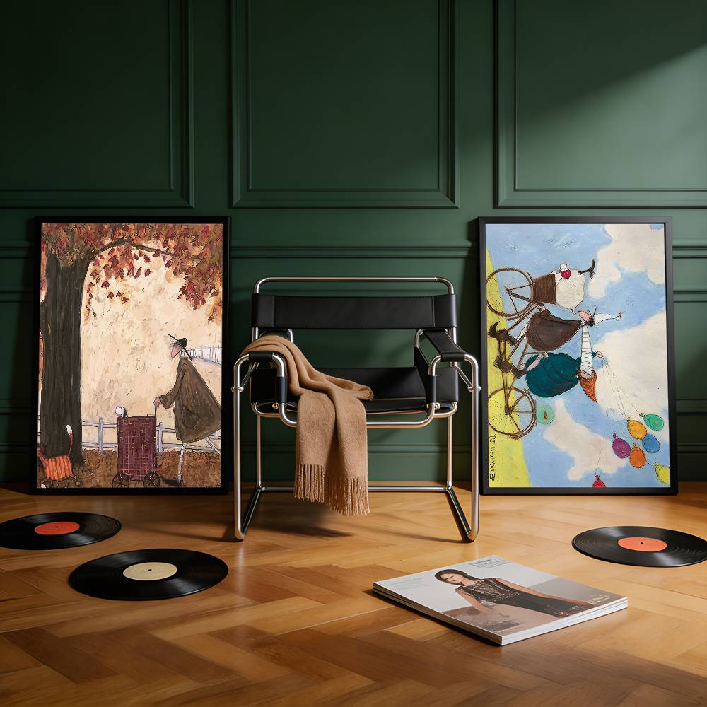 Sam Toft Abstract Movie Premiu - مراجعة Commercial Wall Printing وسعره