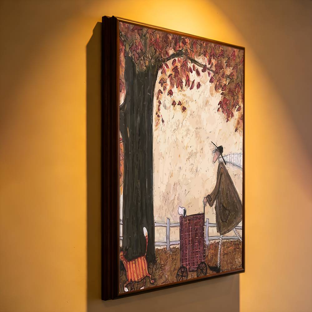 Sam Toft Abstract Movie Premiu - مراجعة Commercial Wall Printing وسعره
