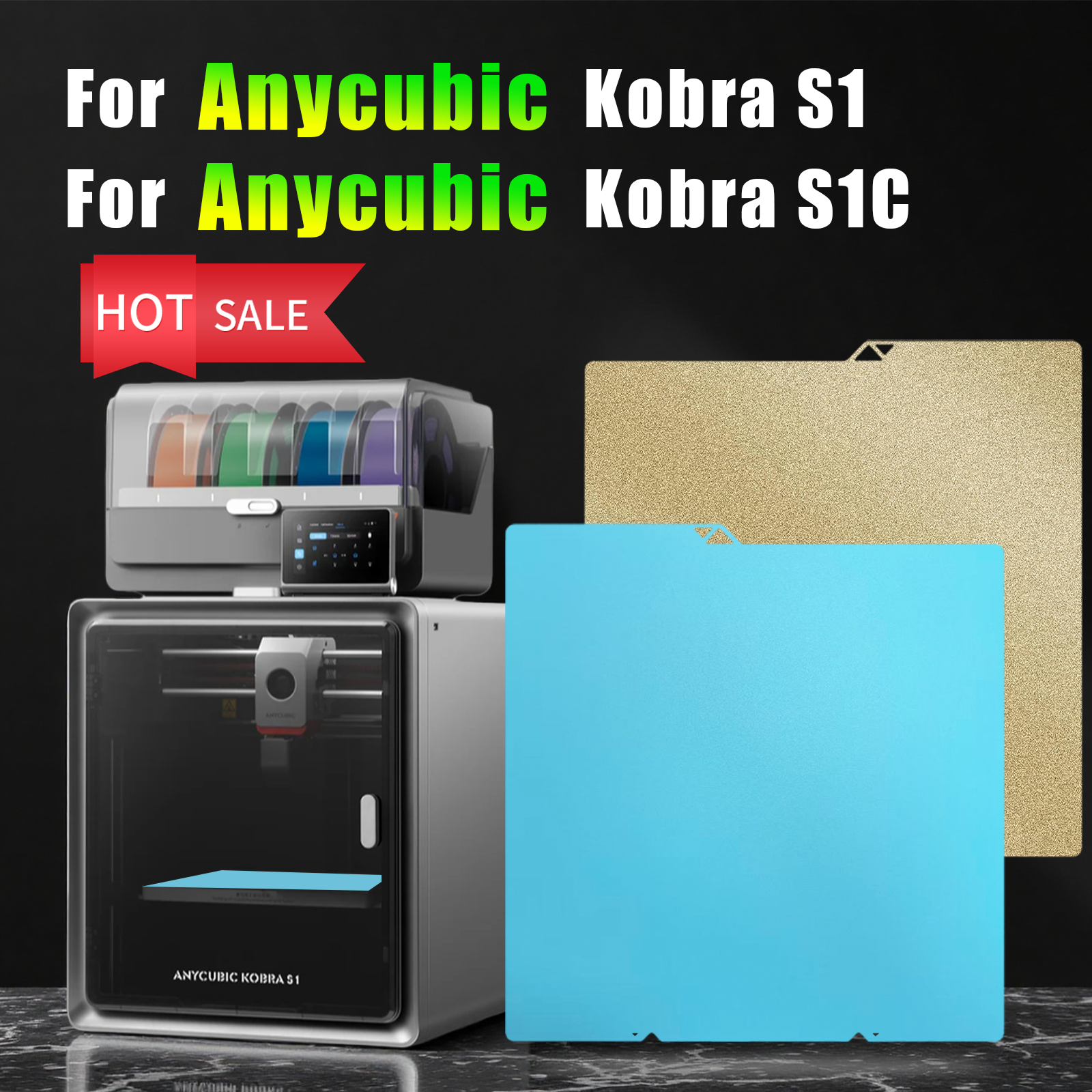 Kobra S1 3D Printer Cool Plate - مراجعة Printable Heat Transfer Vinyl وسعره