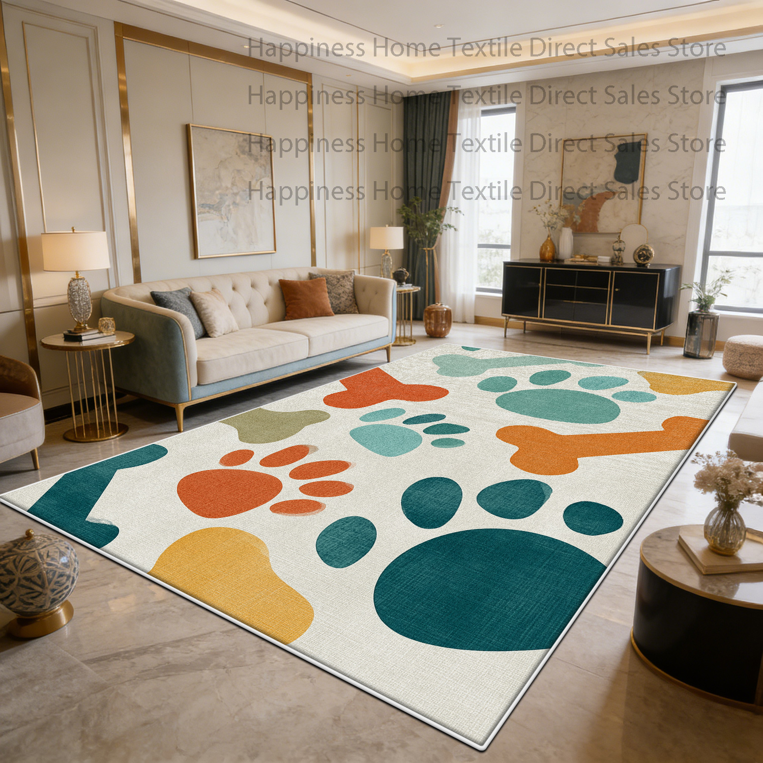 Nordic Modern Pet Paw Print Li - مراجعة Wholesale Commercial Printing وسعره