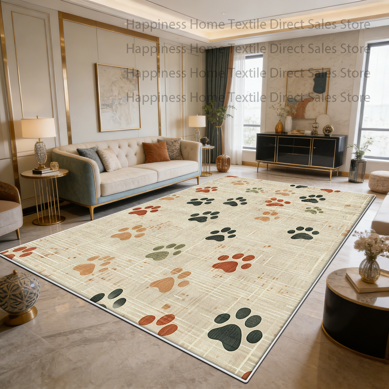 Nordic Modern Pet Paw Print Li - مراجعة Wholesale Commercial Printing وسعره