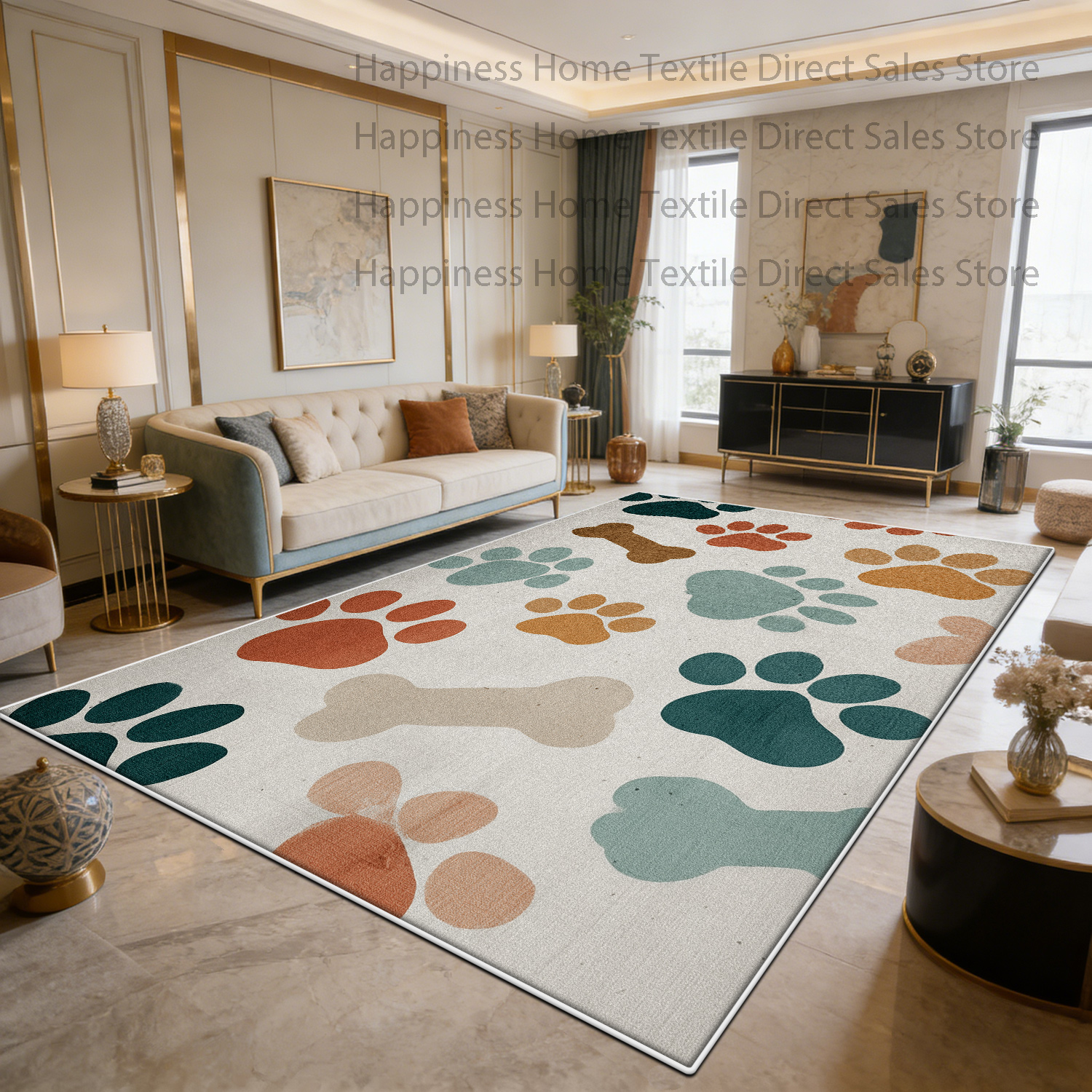 Nordic Modern Pet Paw Print Li - مراجعة Wholesale Commercial Printing وسعره