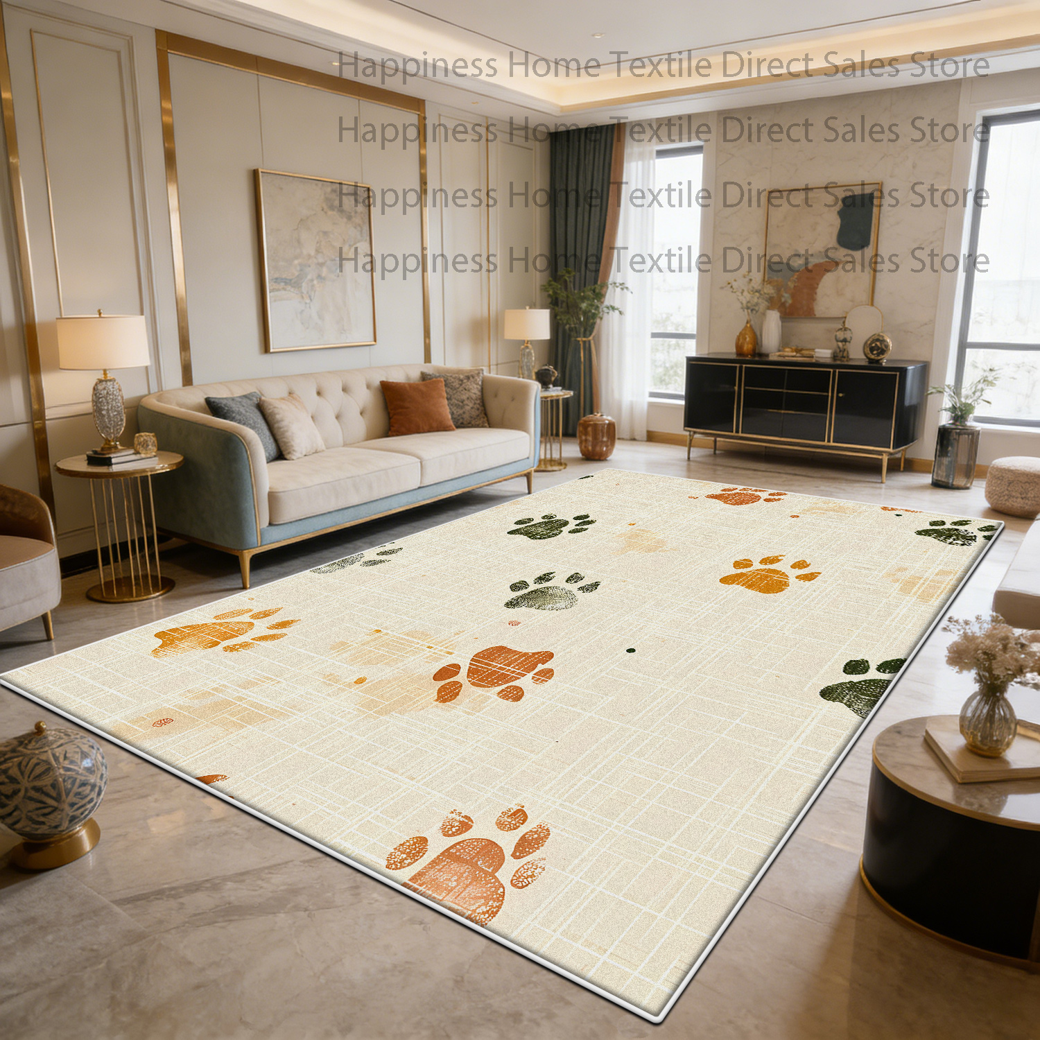 Nordic Modern Pet Paw Print Li - مراجعة Wholesale Commercial Printing وسعره