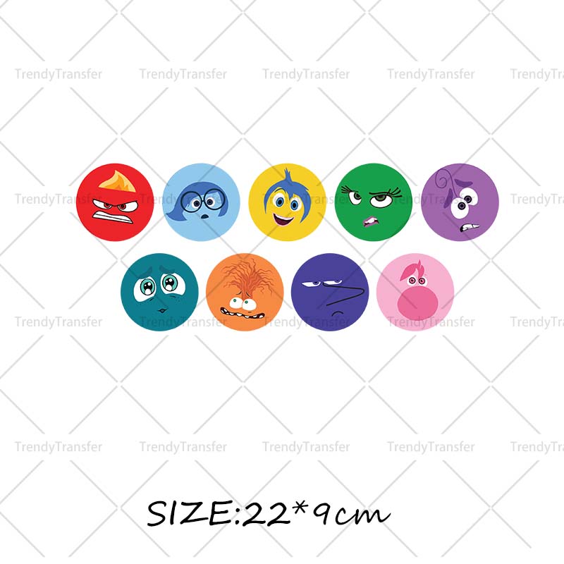 Inside Out Iron on Decals for  - مراجعة Printable Heat Transfer Vinyl وسعره
